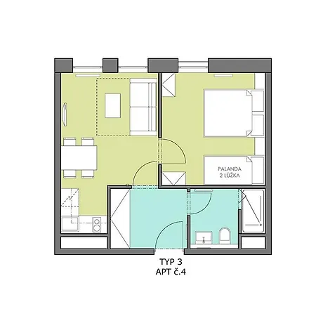 Jansky Potok Ii. Apartment Janske Lazne
